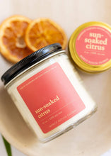 Load image into Gallery viewer, Sun-Soaked Citrus Candle | 12 oz Glass Jar