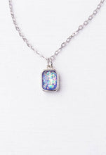 Load image into Gallery viewer, Lila Lavender &amp; Silver Necklace