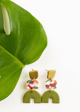 Load image into Gallery viewer, Hand-Painted ABIDE Earrings