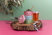 Load image into Gallery viewer, Holiday Trio Tin &amp; Spoon - Organic Black, Purple, Herbal Tea