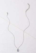 Load image into Gallery viewer, Lila Lavender &amp; Silver Necklace