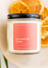 Load image into Gallery viewer, Sun-Soaked Citrus Candle | 12 oz Glass Jar