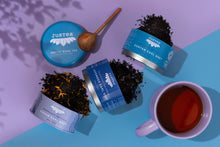 Load image into Gallery viewer, Earl Grey Tea Trio Tin &amp; Spoon -Organic, Fair-Trade Tea Gift