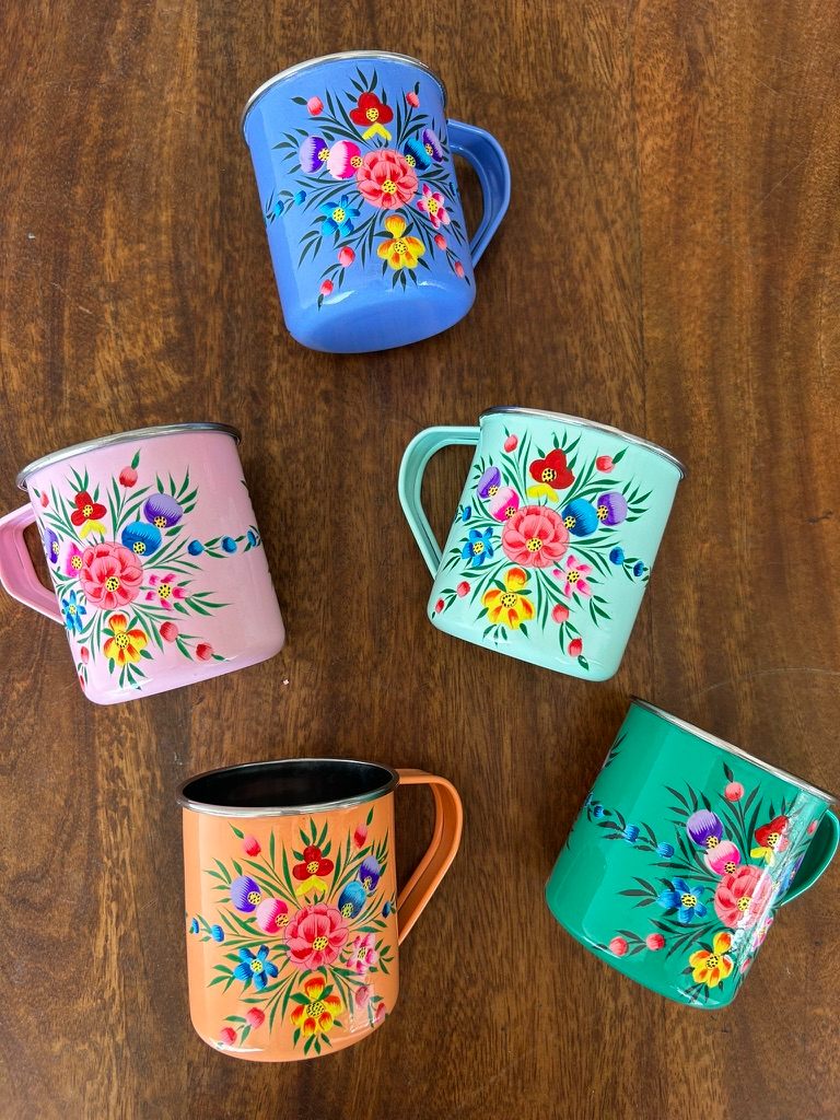 Hand-Painted Mugs