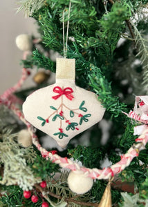 Embroidered Ornaments