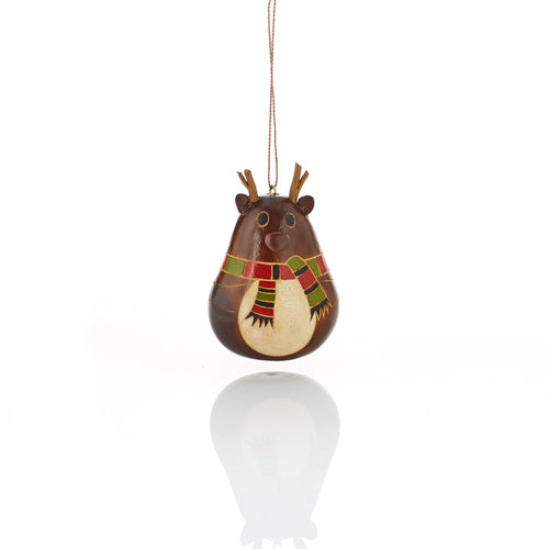 Little Antler Reindeer Gourd Ornament