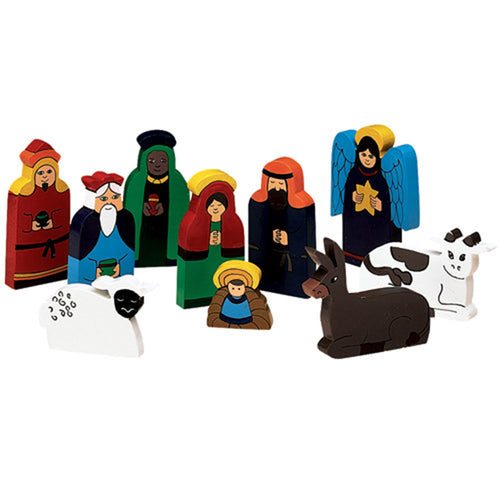 Bright Wood Nativity